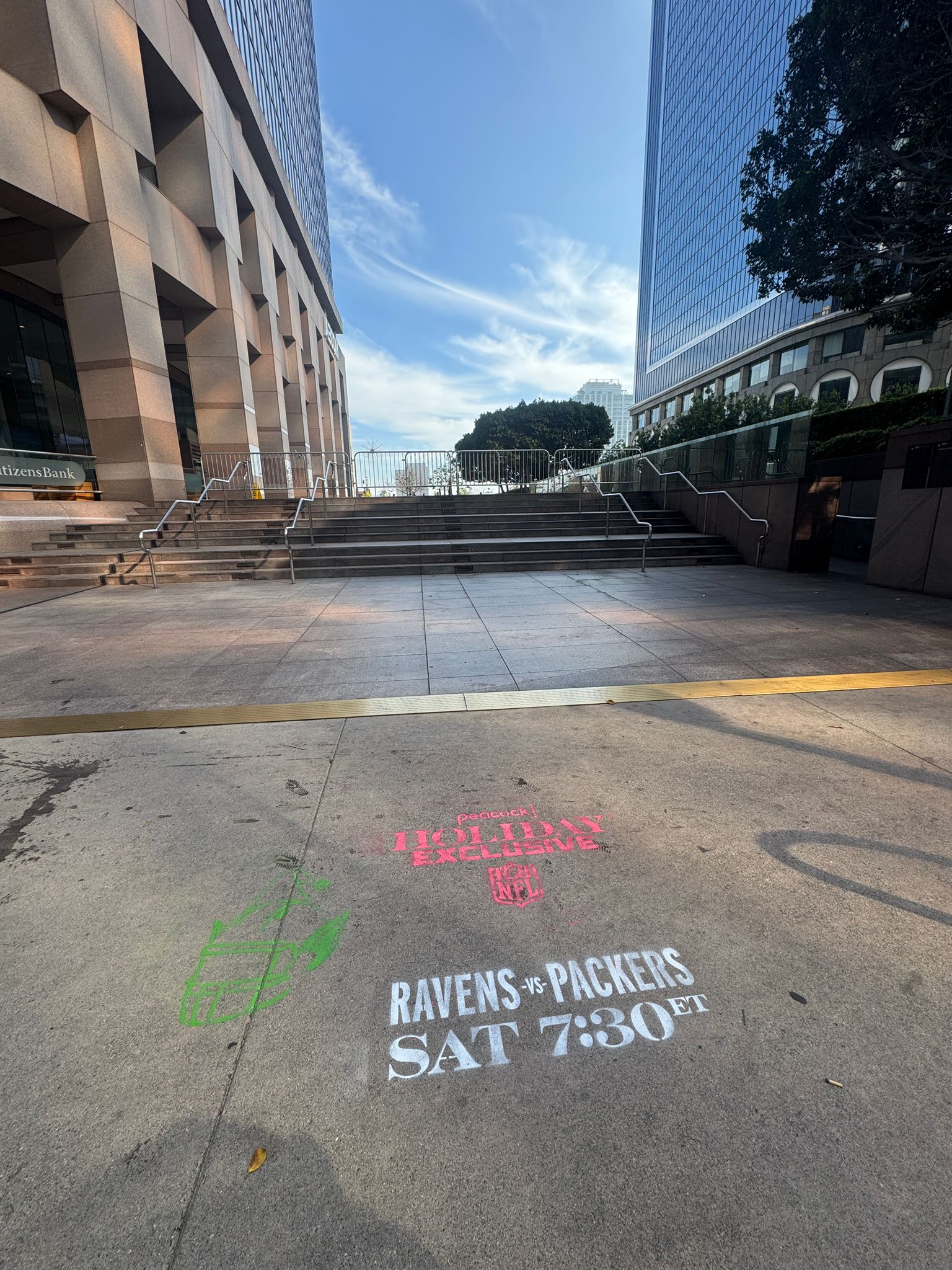 Stencil 3.9 Grand Ave Moca Museum Area